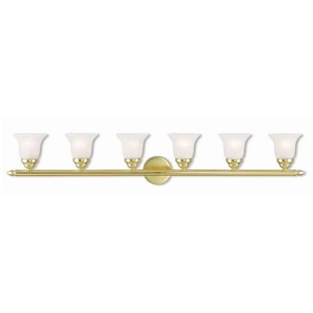 Polished Brass Bath Vanity Light, 8.625 X 48 In.